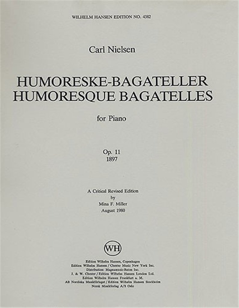 Humoresque Bagatelles Op. 11